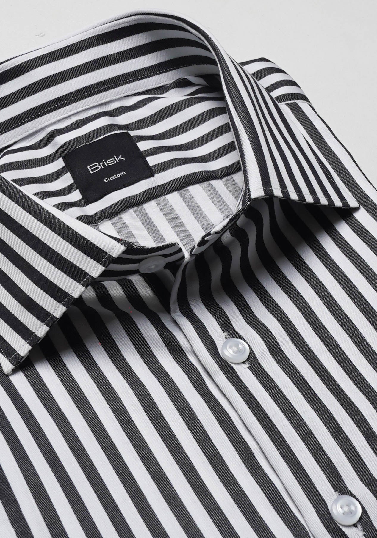 Black Bengal Stripes Shirt - Wrinkle Free - Image 2