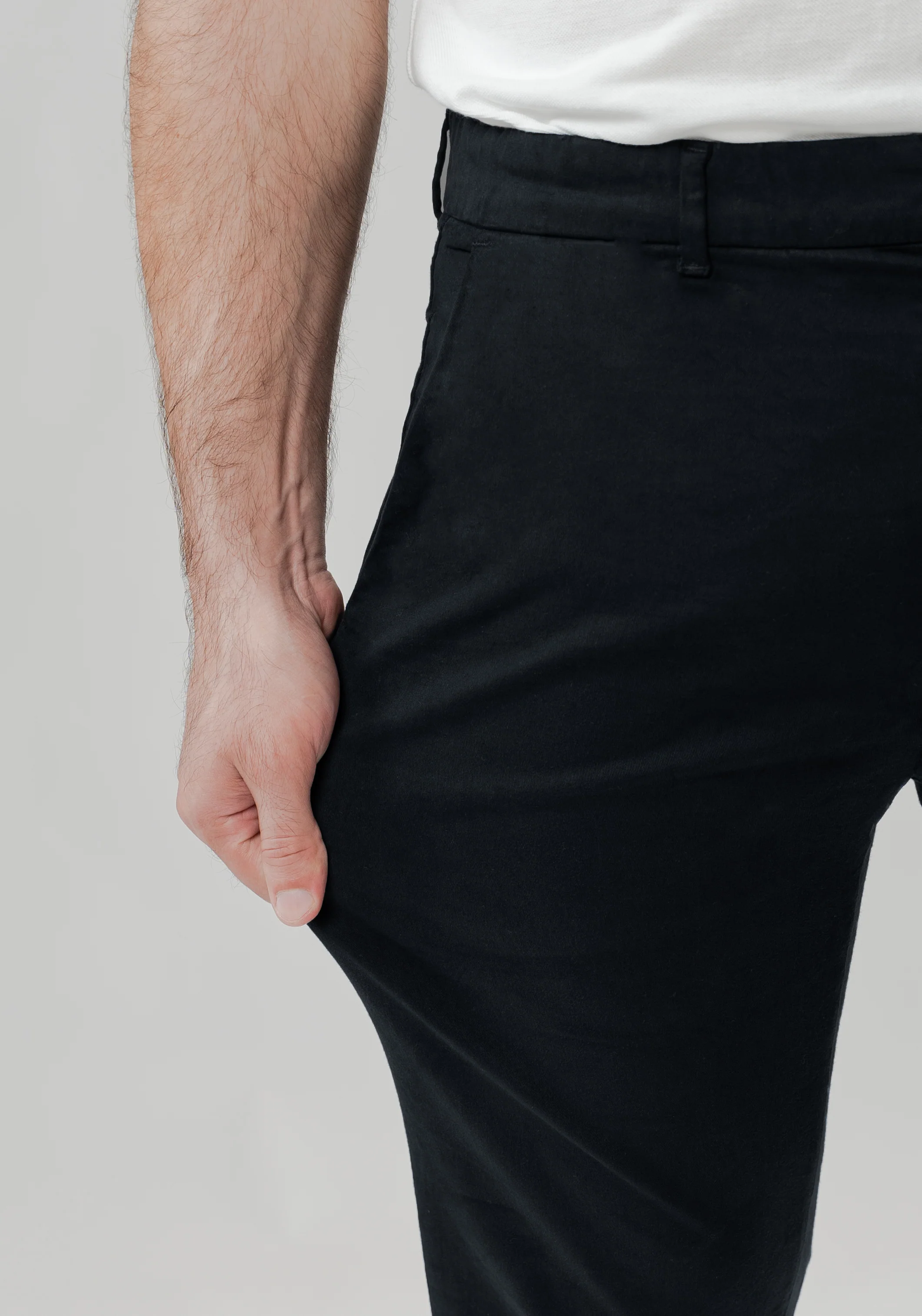 Black UltraFlex Slim Chino - Image 5