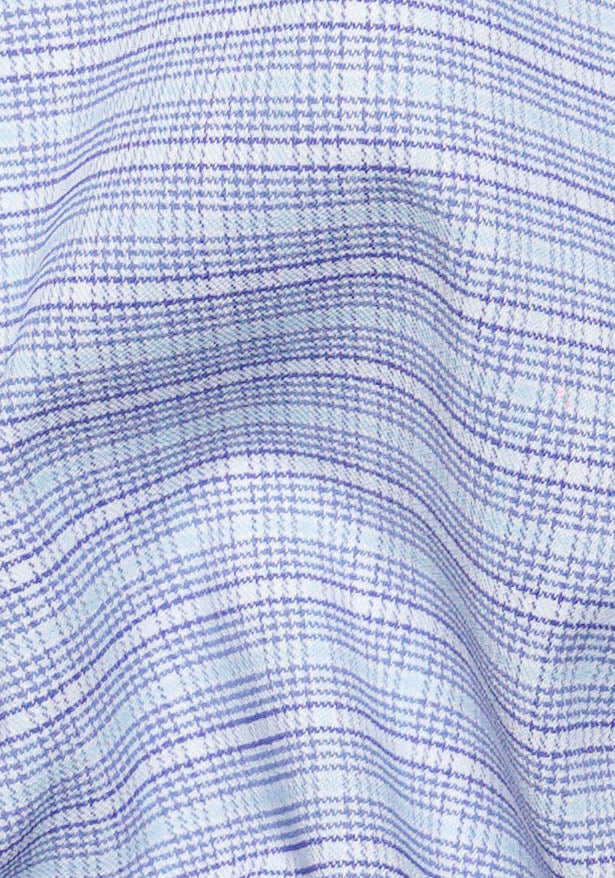 Crisp Blue Grid Traveller Performance Stretch - Image 2
