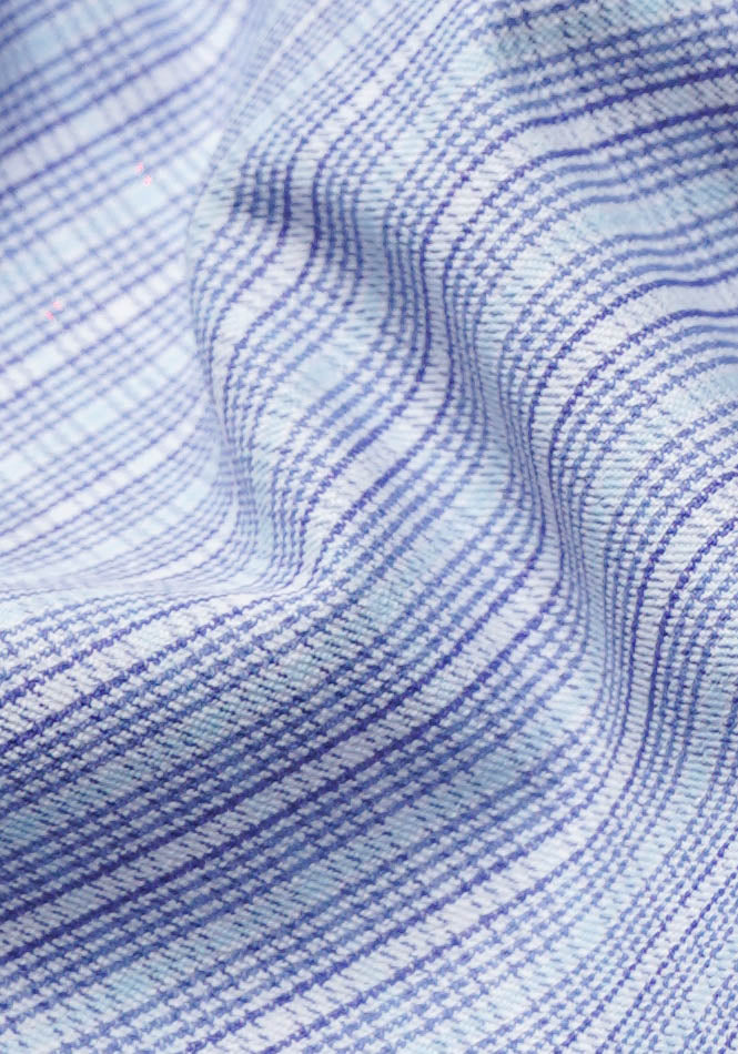 Crisp Blue Grid Traveller Performance Stretch - Image 3