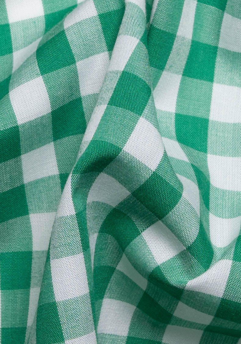 Crisp Green Gingham-Lightweight - Image 2