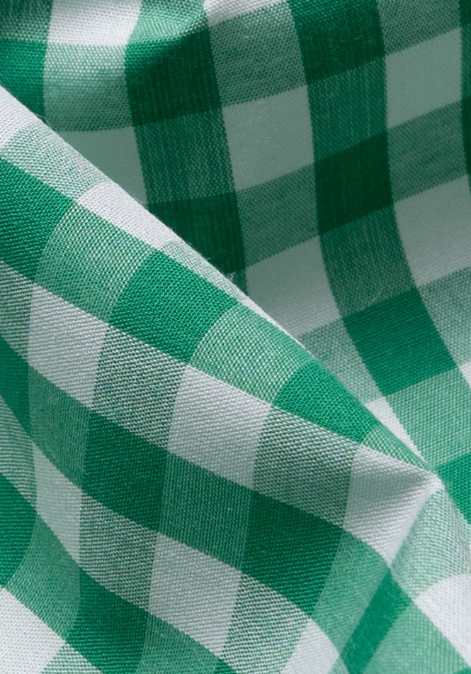 Crisp Green Gingham-Lightweight - Image 3