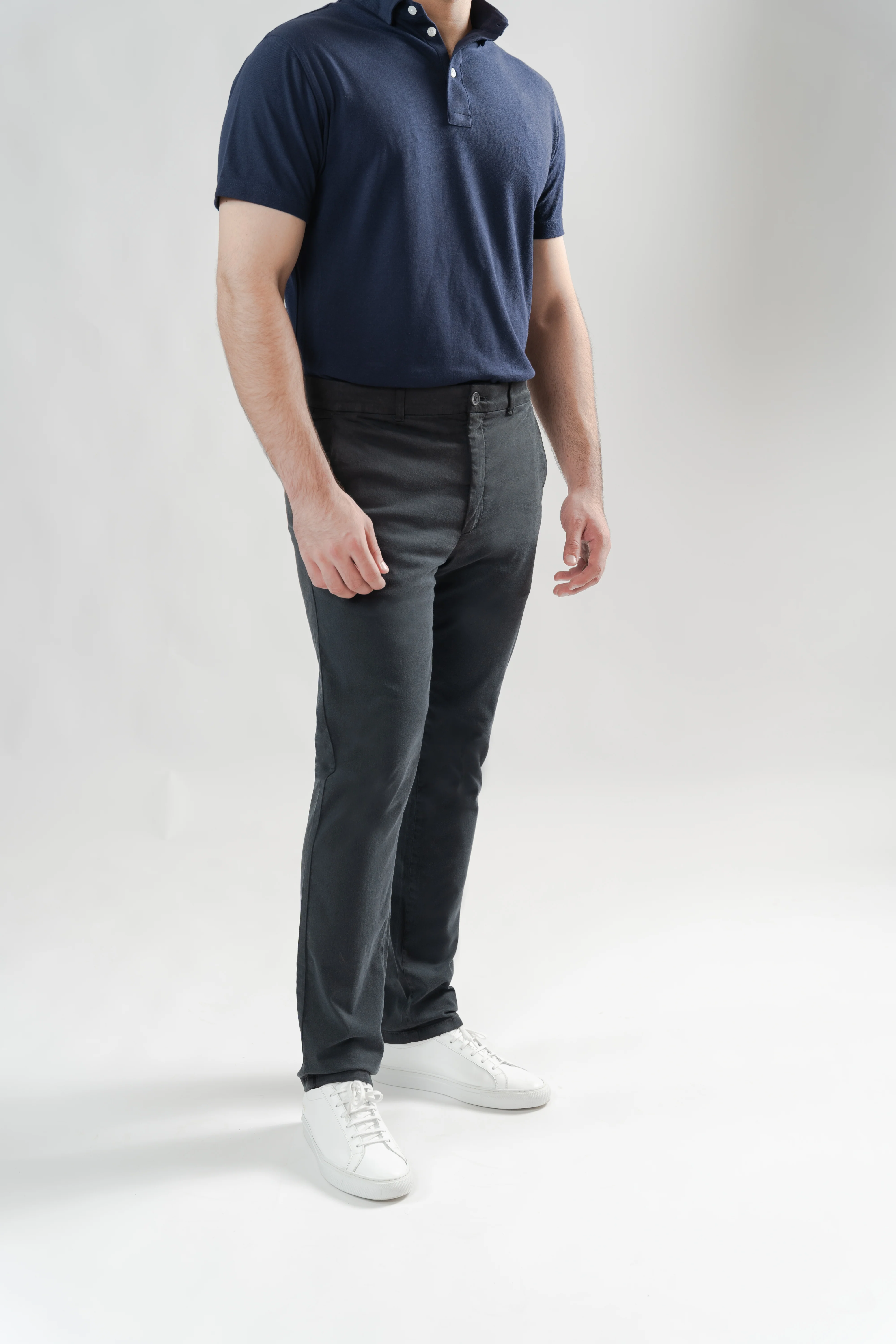 Dark Grey UltraFlex Slim Fit Chino - Image 4