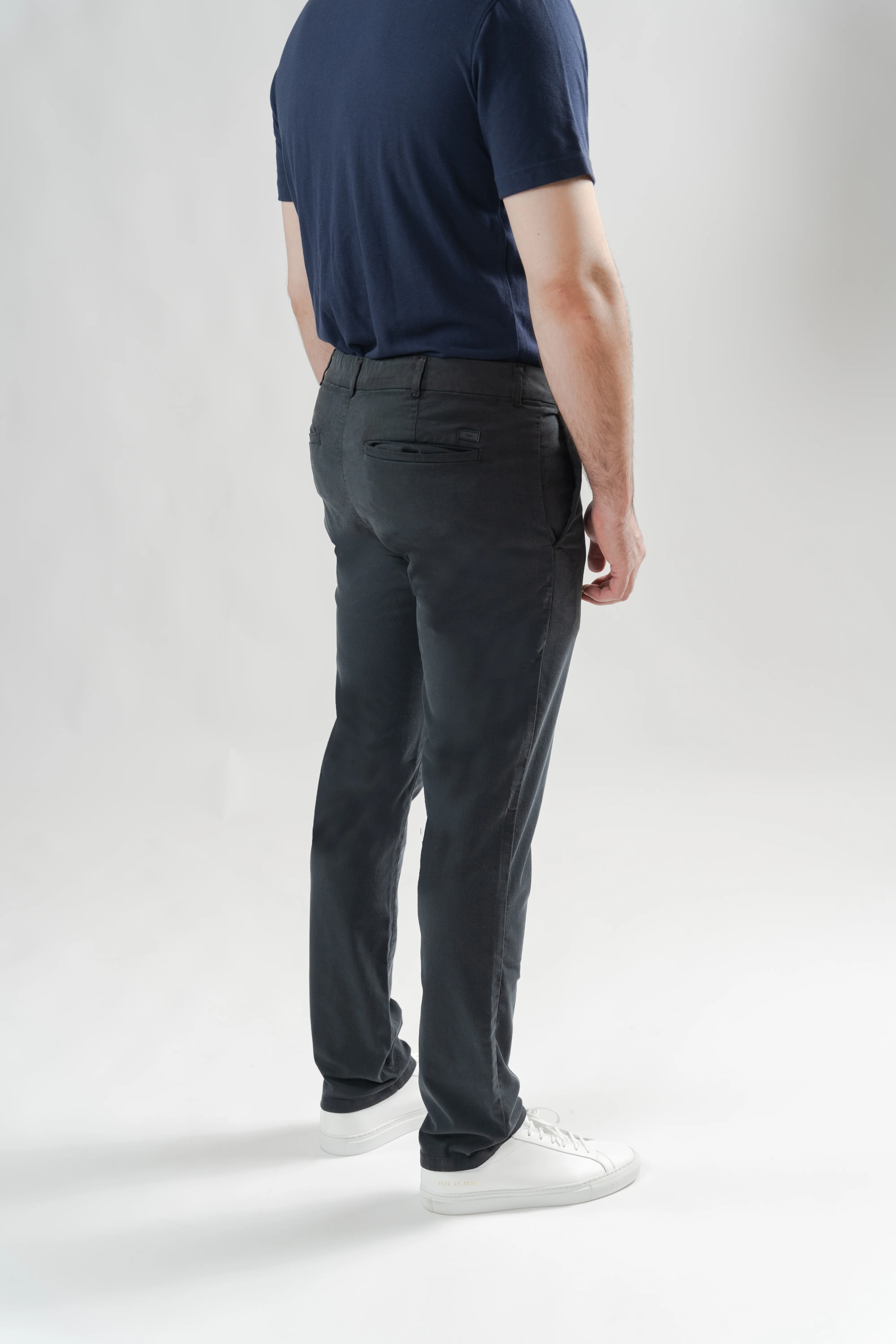 Dark Grey UltraFlex Slim Fit Chino - Image 5