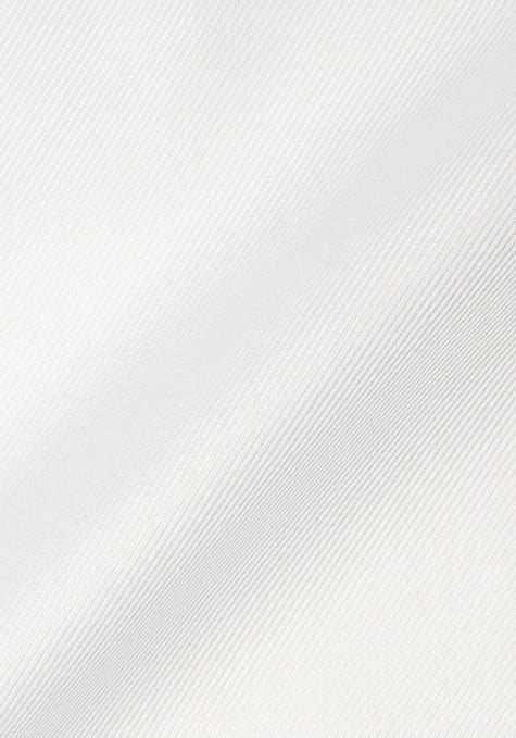 Egyptian Pearl White Bold Twill Shirt - French Cuffs - Image 4