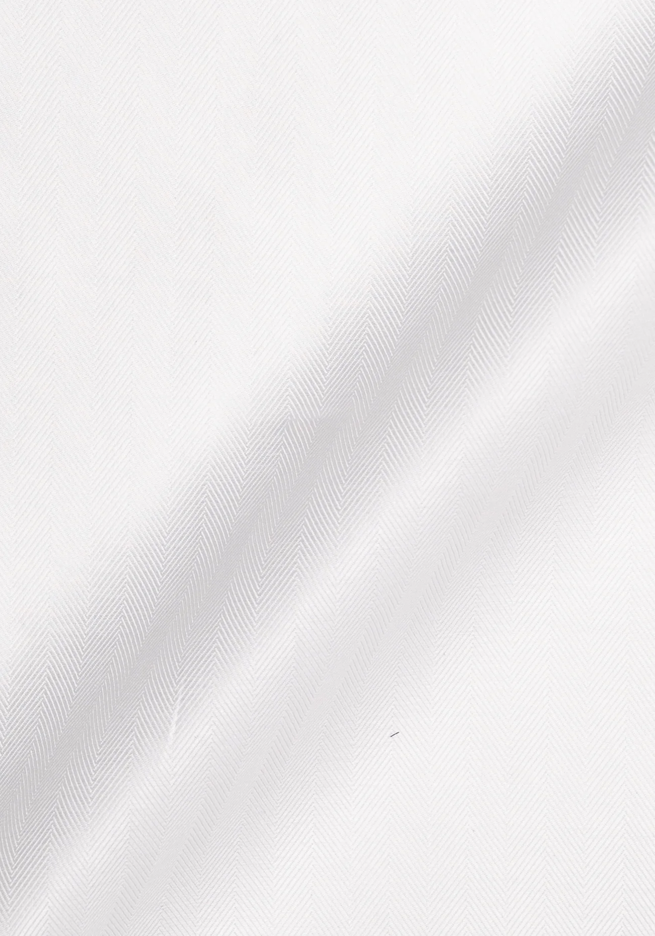 Egyptian Pearl White Herringbone - Easy Care Unused Sample