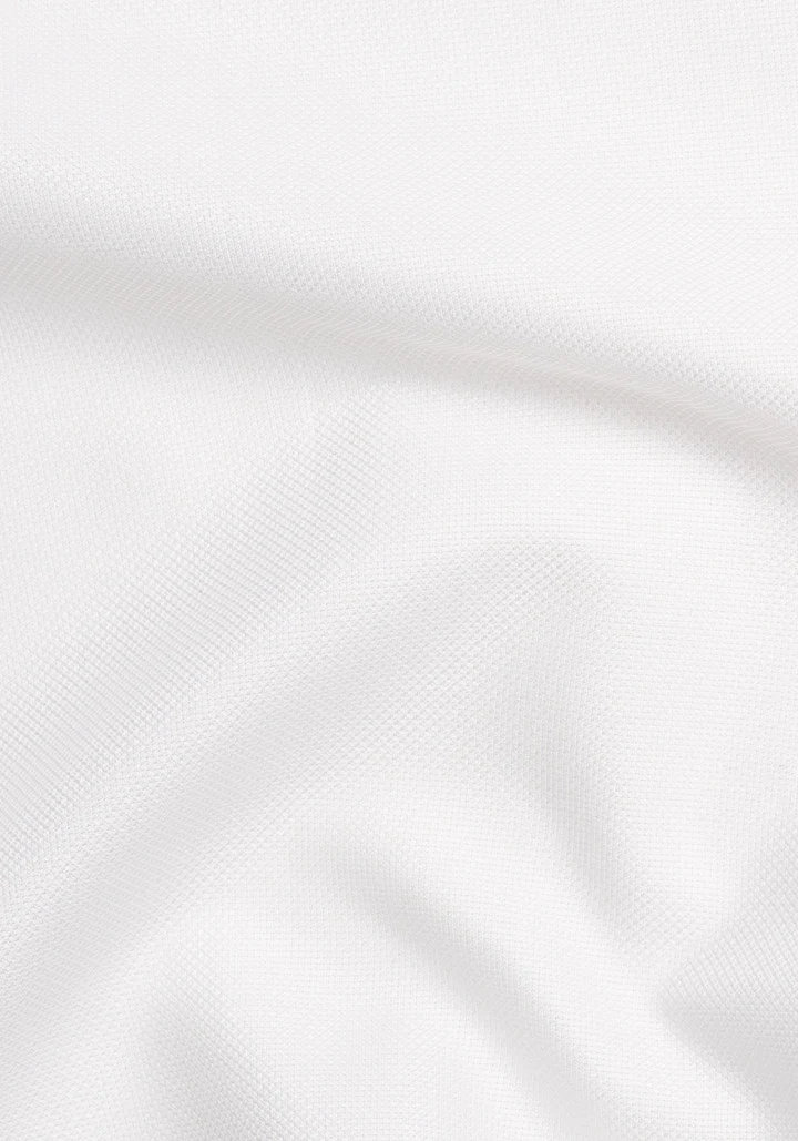 Egyptian Pearl White Royal Oxford Shirt - Classic Straight Collar Unused Sample - Image 4
