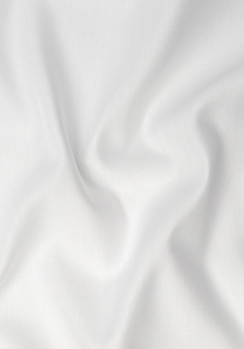 White 60's Poplin - Image 3