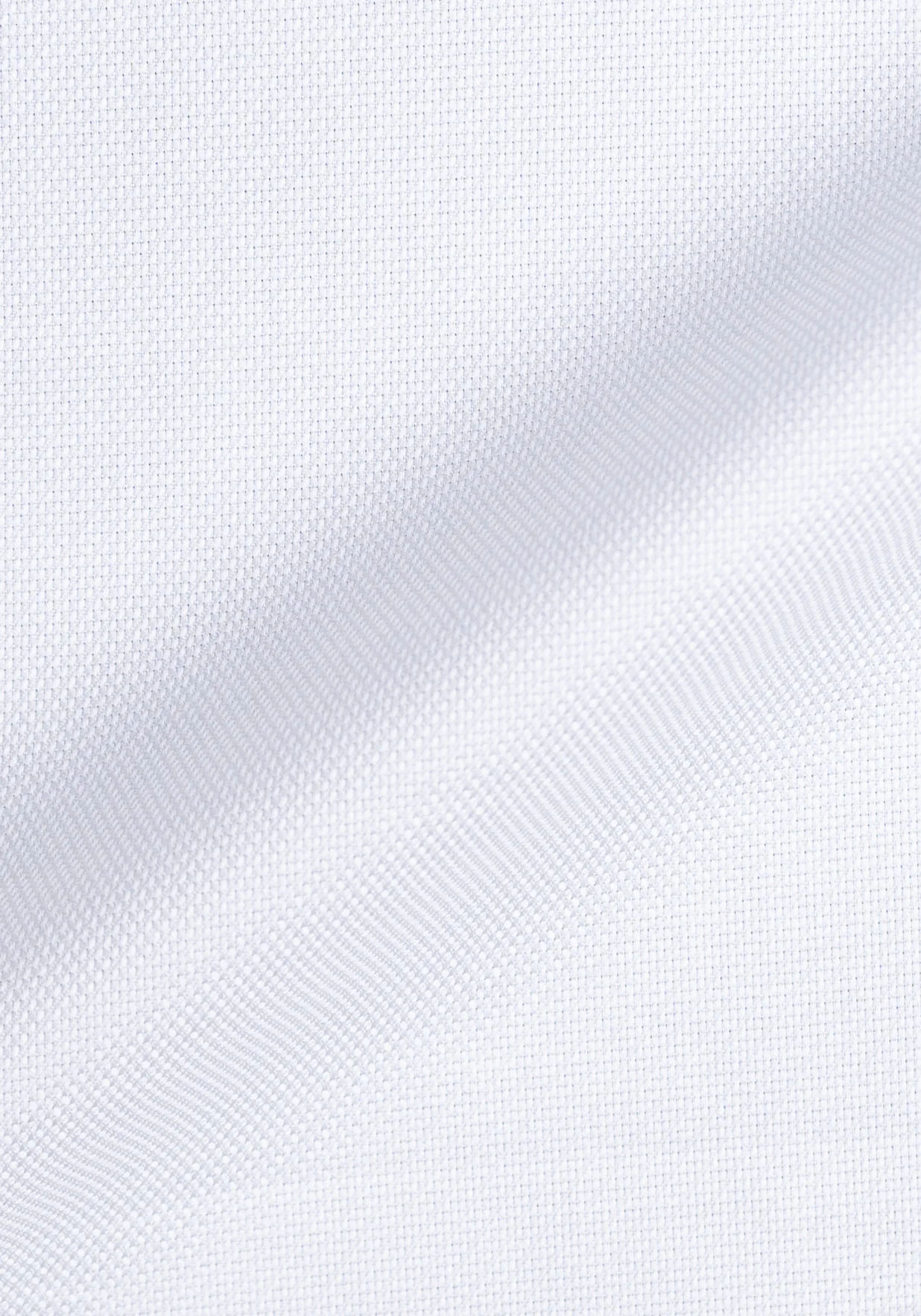 Egyptian White Self Structured Double Button Shirt Unused Sample - Image 4