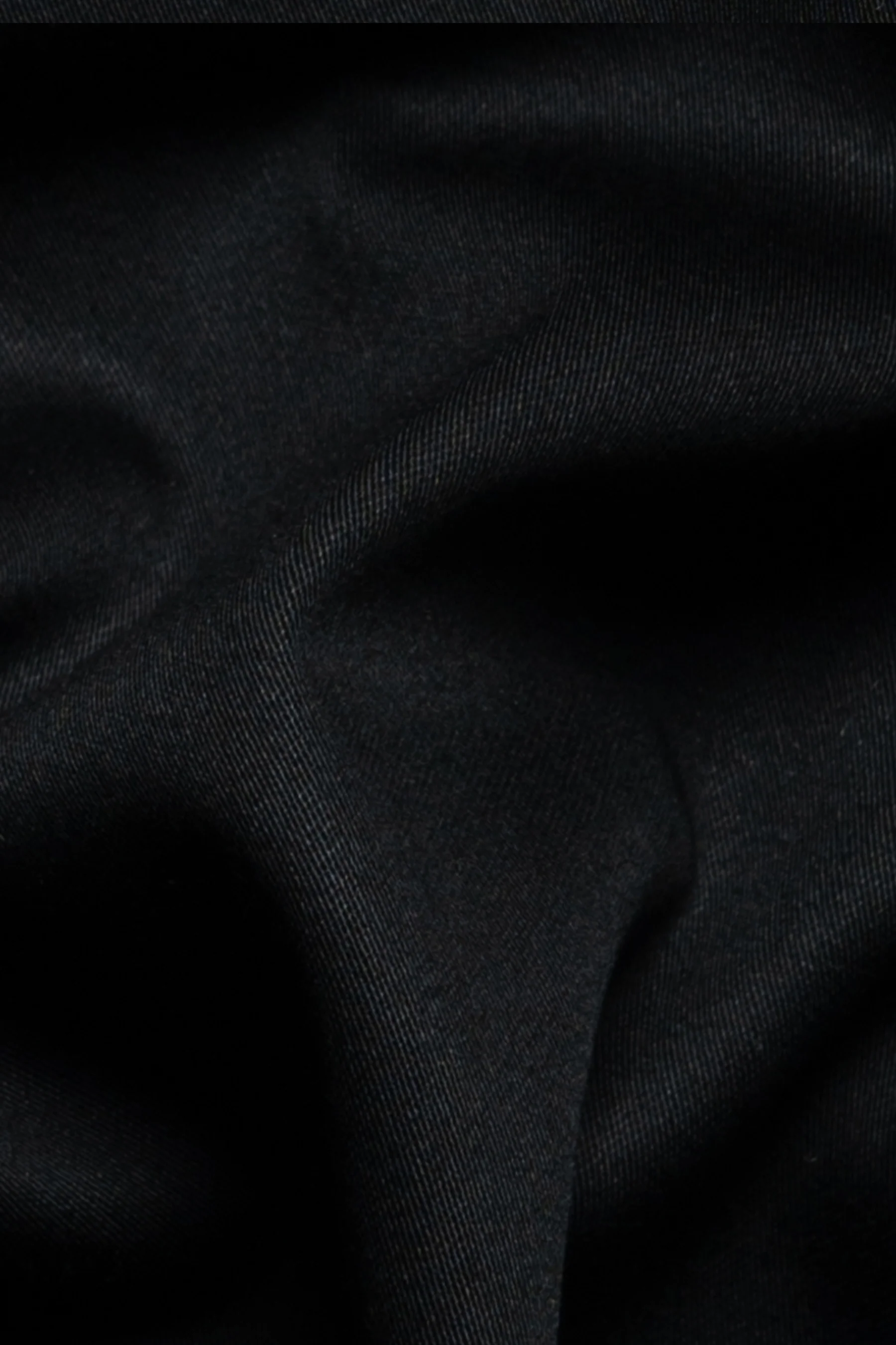 Jet Black Easy-Care Sateen - Image 6