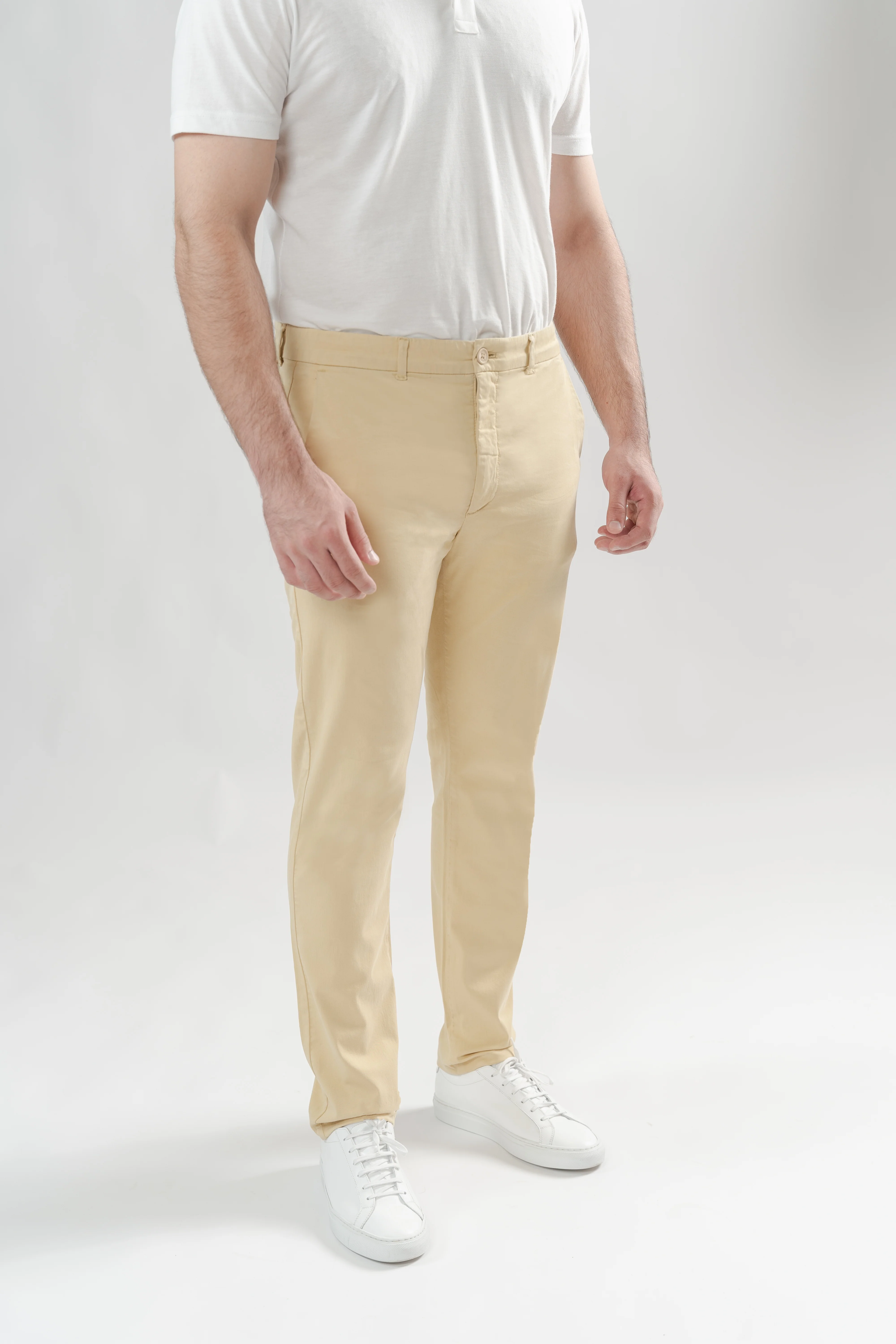 Khaki Ultraflex Slim Chino - Image 3