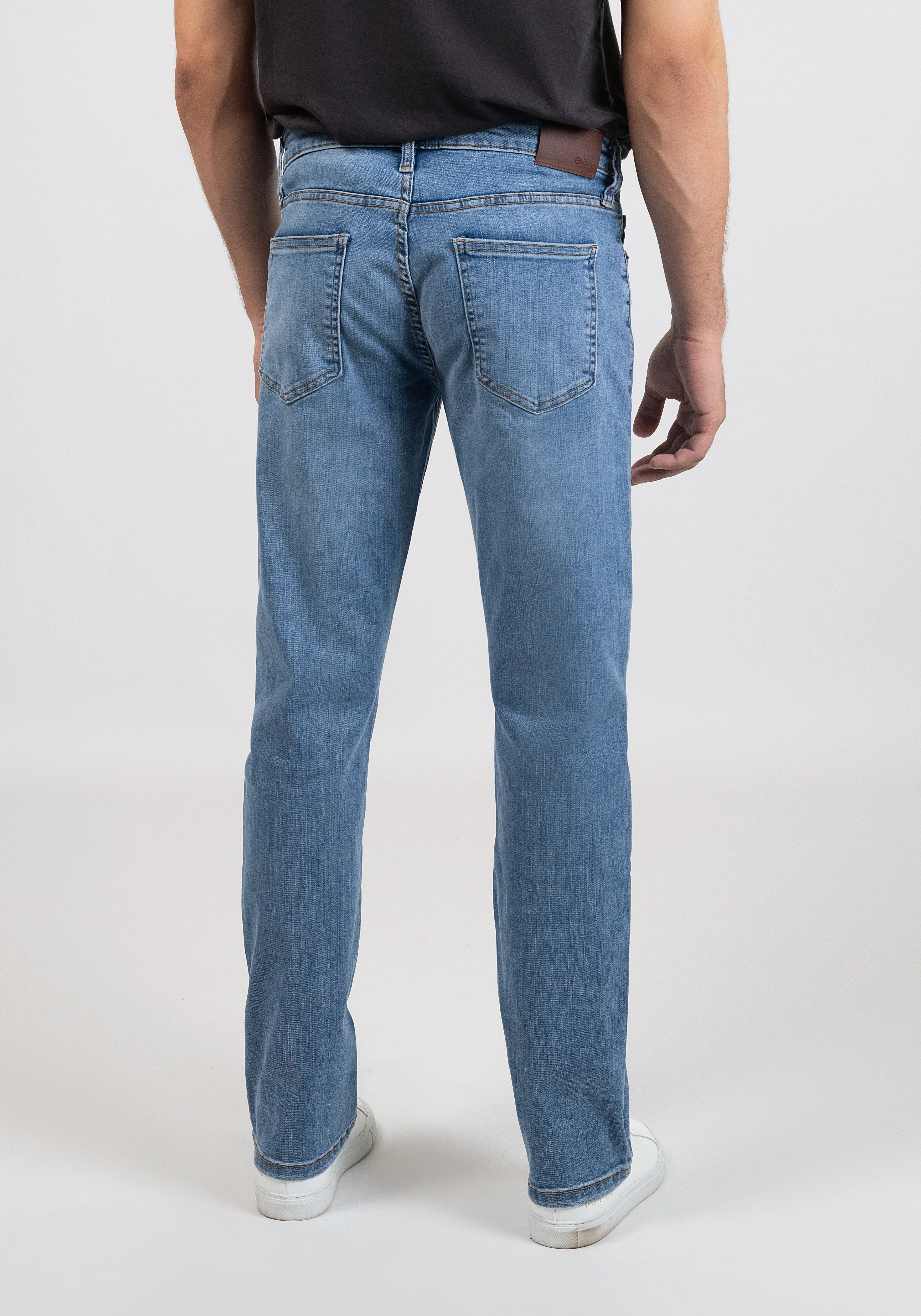 Light Wash Straight Fit Jeans - Ultra - Image 4