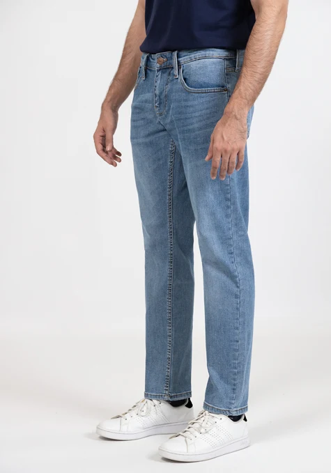 Light Wash Slim Fit Jeans - Ultra - Image 4