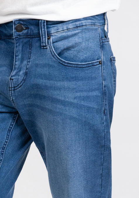 Medium Wash Slim Fit Jeans - Flex - Image 3