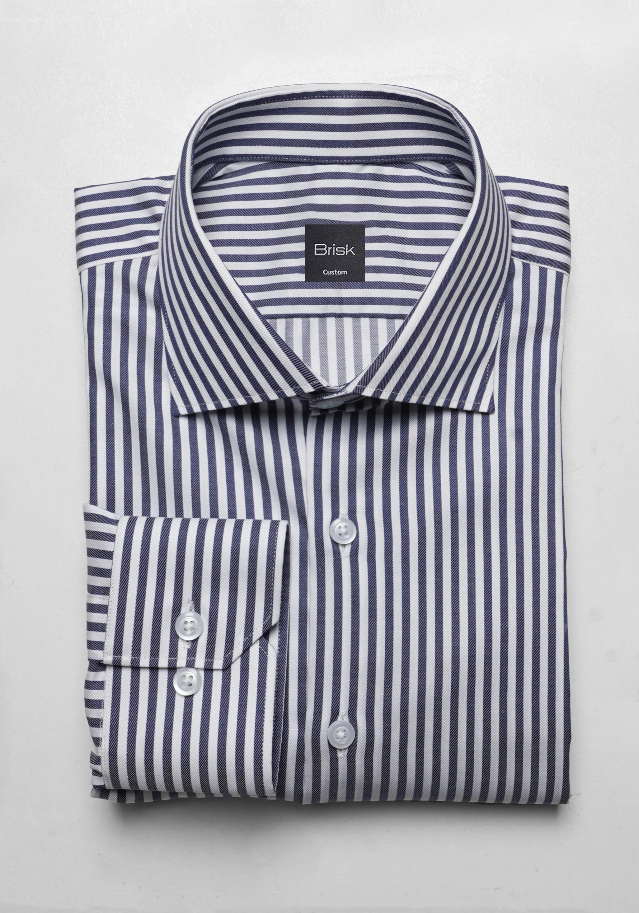Navy Bengal Stripes Shirt - Wrinkle Resistant