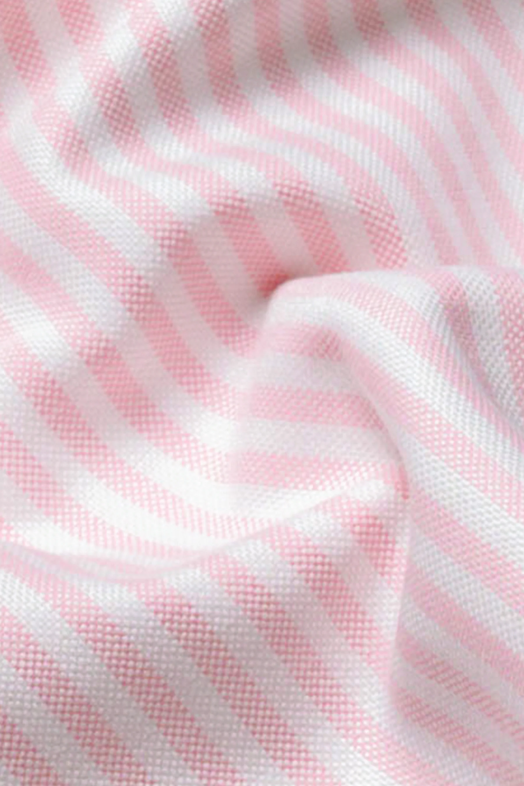 Pink Striped Oxford Two-Ply - Image 3