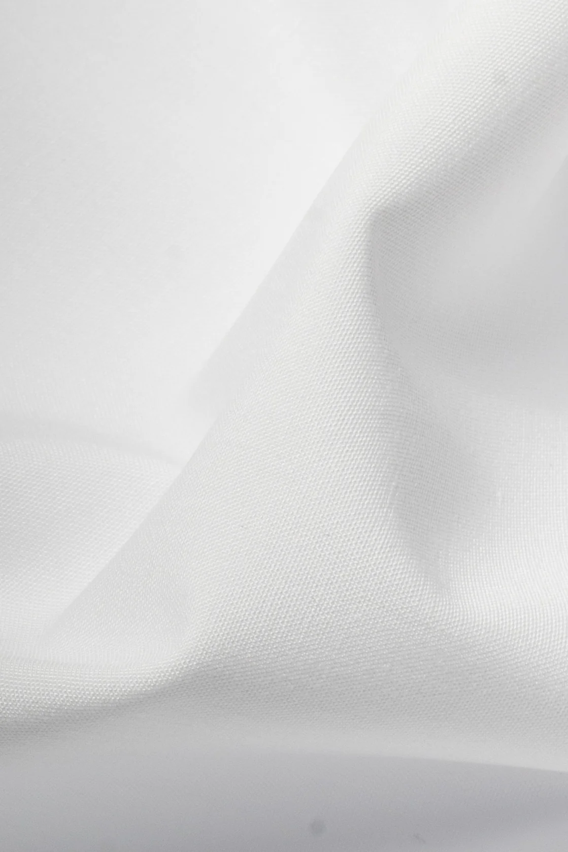 White Bamboo-Poly Wrinkle-Free Stretch - Image 3