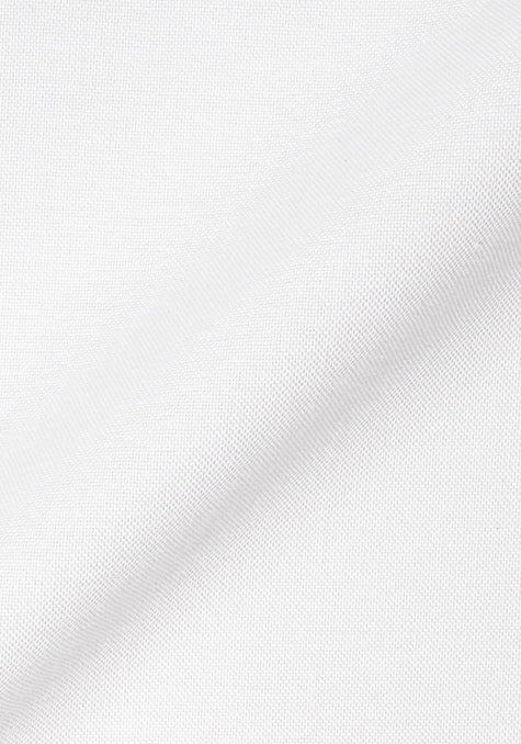 White Oxford Shirt - Band Collar - Image 3
